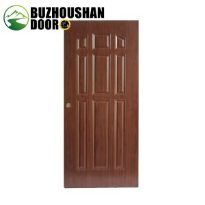 9 Panel Mahogany Woodgrain Fiberglass Door | Fiberglass Door Wholesale